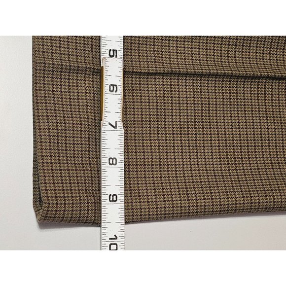 Ralph Lauren Adelle Pants Size 16 Checkered brown - Picture 4 of 7